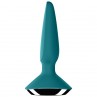 SATISFYER PLUG ILICIOUS 1 PLUG VIBRADOR VERDE