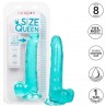 CALEXOTICS SIZE QUEEN DILDO AZUL 203 CM