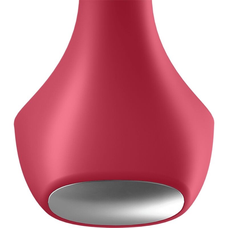 SATISFYER BACKDOOR LOVER PLUG ANAL VIBRADOR ROJO