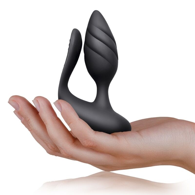 ROCKS OFF COCKTAIL PLUG CONTROL REMOTO NEGRO