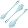 SATISFYER YONI POWER 2 KIT DE ENTRENAMIENTO AZUL