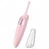 SATISFYER TWIRLING DELIGHT ESTIMULADOR CLITORIS ROSA