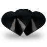 COQUETTE CHIC DESIRE CUBRE PEZONES CORAZONES NEGROS