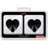 COQUETTE CHIC DESIRE CUBRE PEZONES CORAZONES NEGROS
