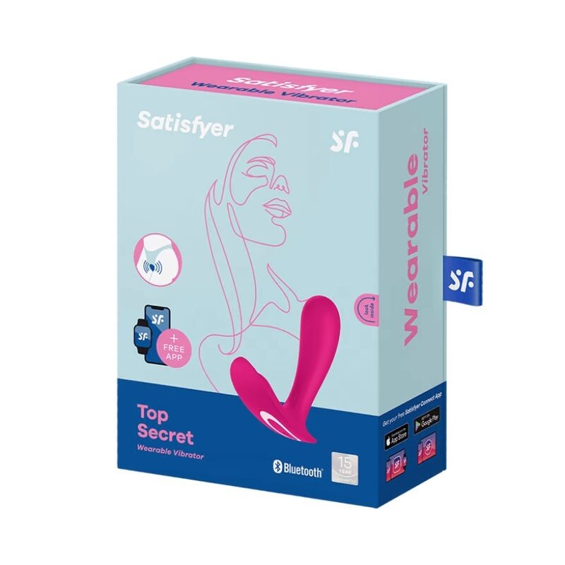 SATISFYER TOP SECRET VIBRADOR ROSA