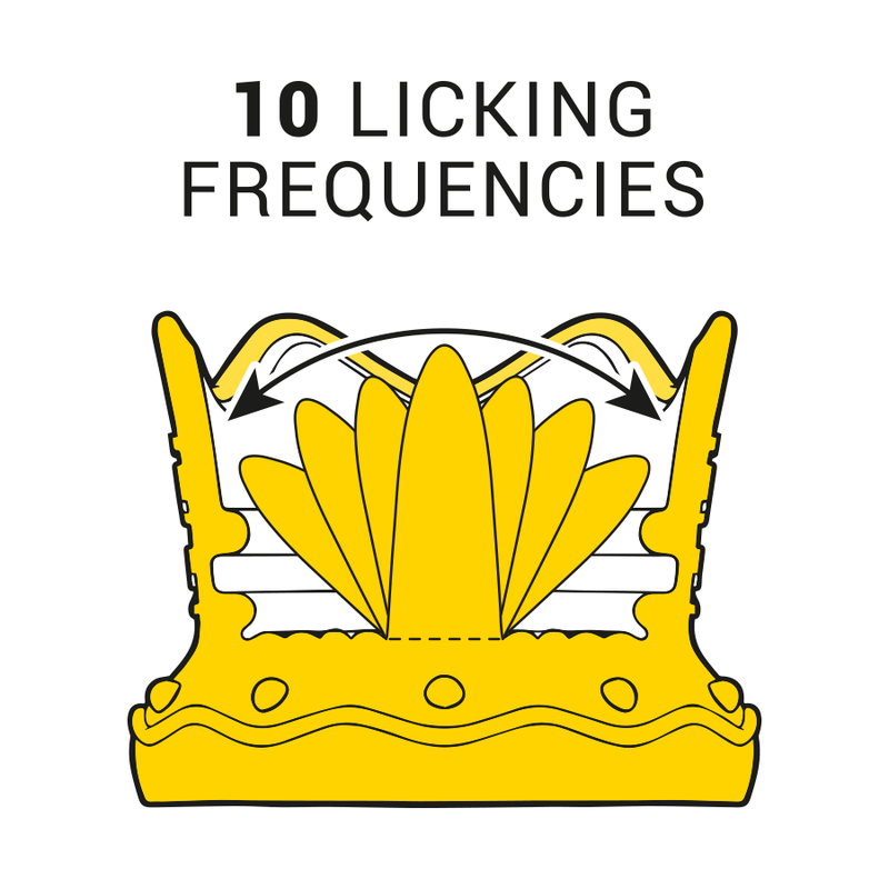 INTENSE ESTIMULADOR CLITORIS 10 MODOS DE SUCCIoN Y LICKING ROJO