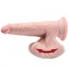 KING COCK PLUS 3D DILDO SWINGING BALLS 127 CM