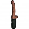 KING COCK PLUS TRIPLE THREAT MARRON