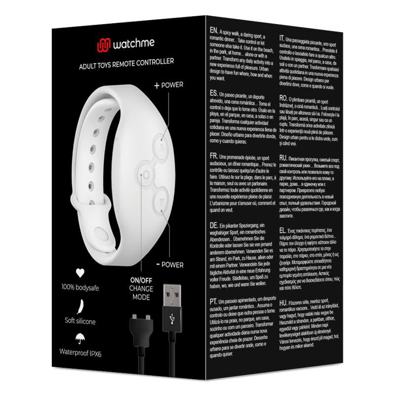 WATCHME RELOJ CONTROL REMOTO WIRELESS TECHNOLOGY AZABACHE Y COBRE