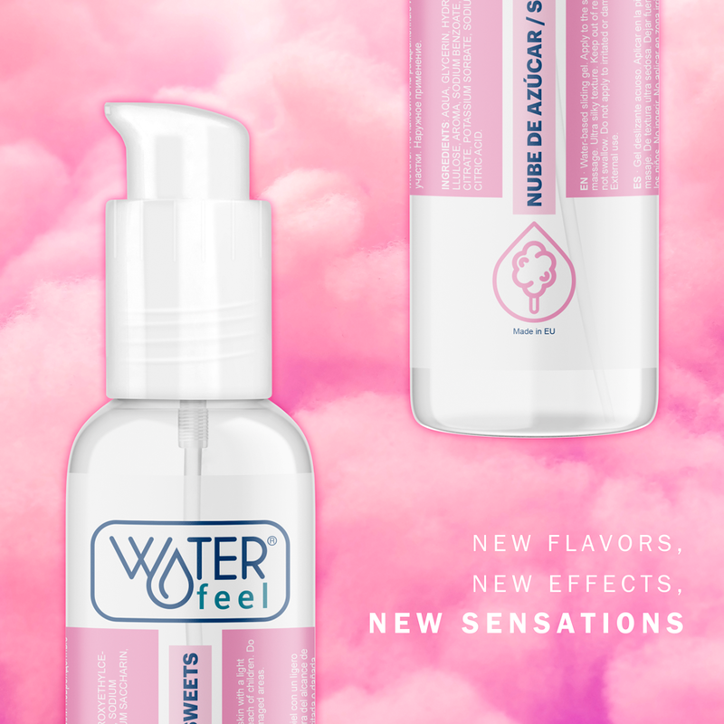 WATERFEEL LUBRICANTE NUBE DE AZuCAR 175 ML