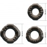 BAILE COCK RINGS YVONNE SET 3 ANILLOS PENE