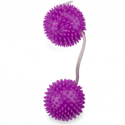 BAILE A DEEPLY PLEASURE BOLAS TEXTURADAS MORADO 360 CM