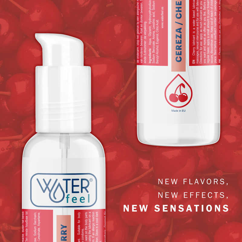 WATERFEEL LUBRICANTE CEREZA 175 ML