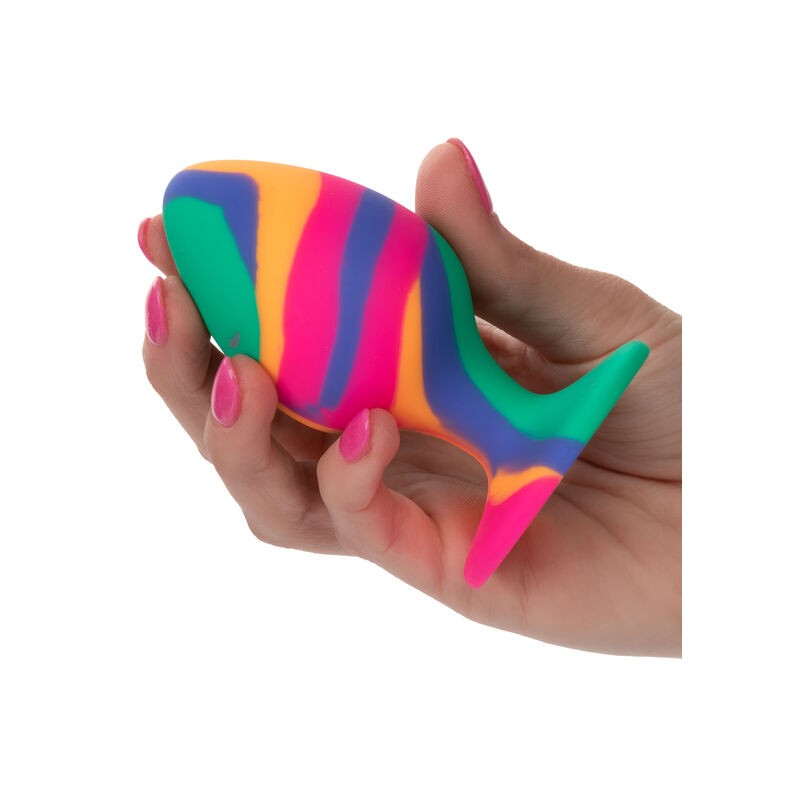 CALEXOTICS CHEEKY LARGE TIE DYE PLUG ANAL