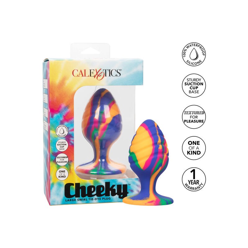 CALEXOTICS CHEEKY LARGUE SWIRL PLUG ANAL