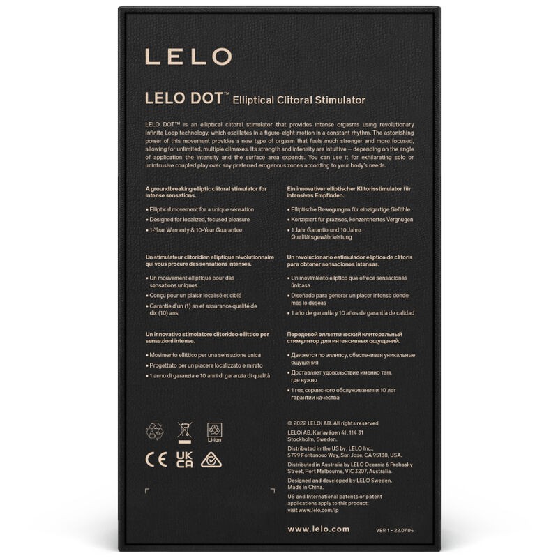 LELO DOT ESTIMULADOR DE CLiTORIS VERDE AGUA