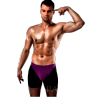 PASSION BOXER 009 LILA NEGRO EROTIC LINGERIE S M