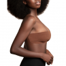 BYE BRA BODY CINTA 5 M X 65 CM 3 PARES DE PEZONERAS MARRON