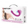 PRETTY LOVE ALEX VIBRADOR Y SUCCIONADOR DE CLiTORIS LILA