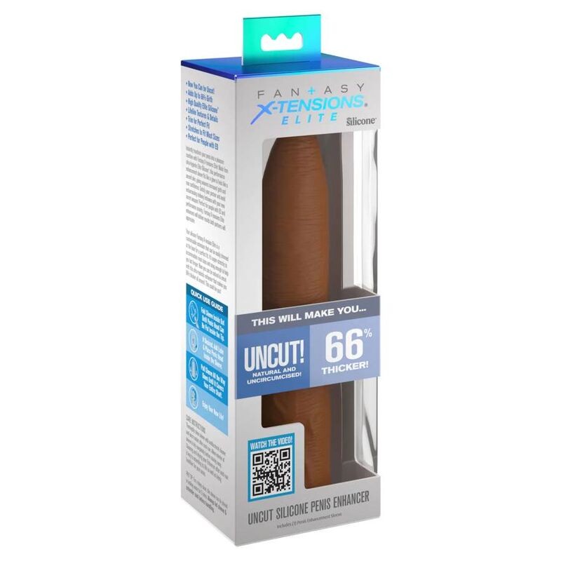 FANTASY X TENSIONS PIPEDREAMS EXTENSION SLEEVE UNCUT 1778 CM CARAMEL