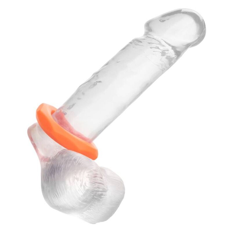 CALEXOTICS ALPHA SEXAGON RING NARANJA