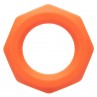 CALEXOTICS ALPHA SEXAGON RING NARANJA