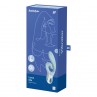 SATISFYER LOVE ME VIBRADOR RABBIT AZUL