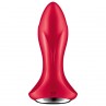 SATISFYER ROTATOR PLUG 1 PLUG VIBRADOR APP ROJO