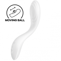 SATISFYER RRROLLING PLEASURE VIBRADOR PUNTO G BLANCO