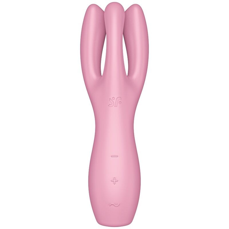 SATISFYER THREESOME 3 VIBRADOR ROSA