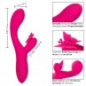 CALEXOTICS BUTTERFLY KISS FLUTTER ROSA