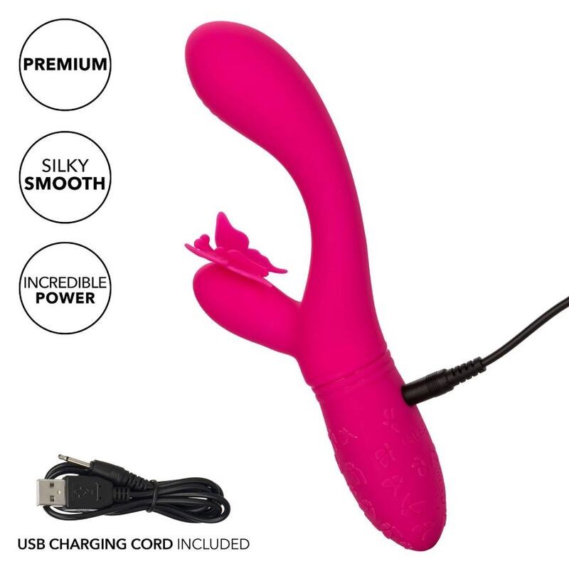 CALEXOTICS BUTTERFLY KISS FLUTTER ROSA