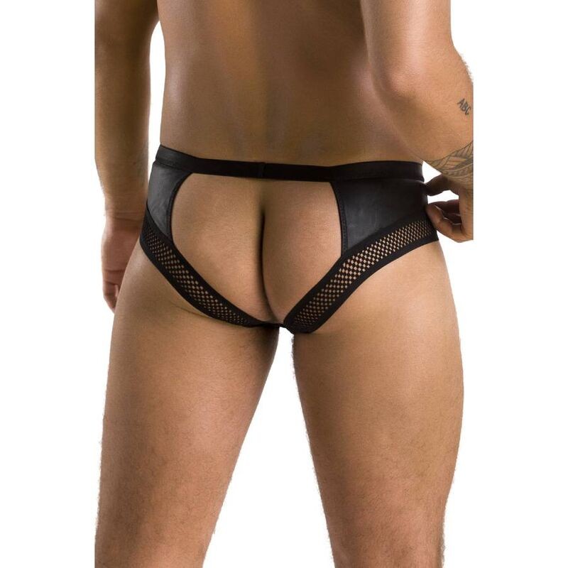 PASSION 030 SLIP ABIERTO TOM NEGRO L XL