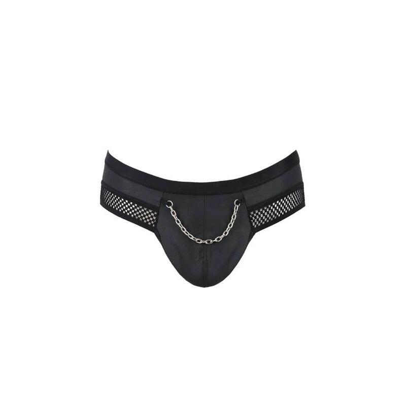 PASSION 030 SLIP ABIERTO TOM NEGRO L XL