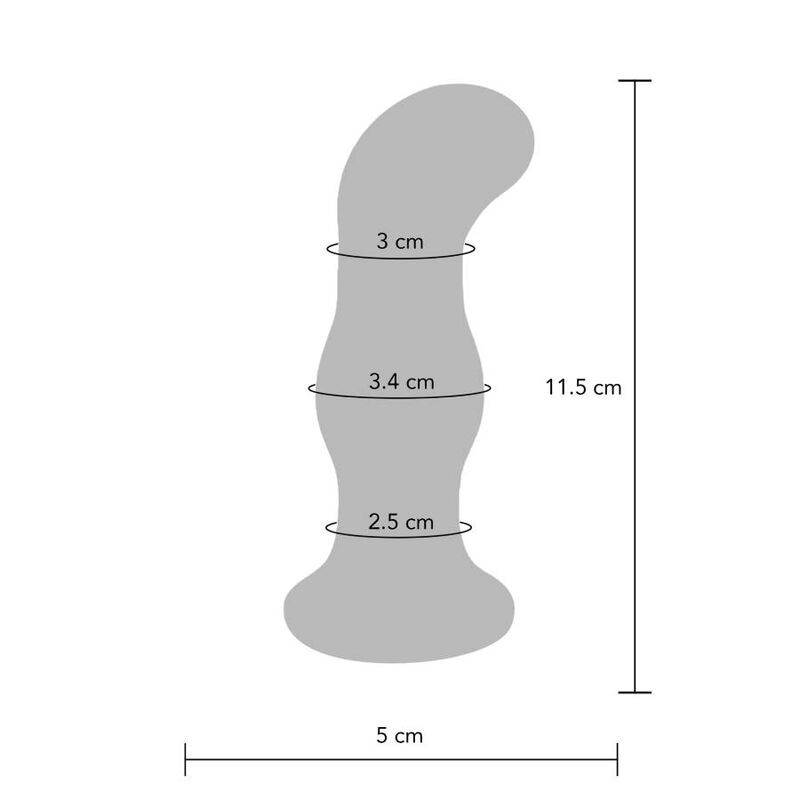 TOYJOY THE GLEAMING PLUG CRISTAL VIBRADOR