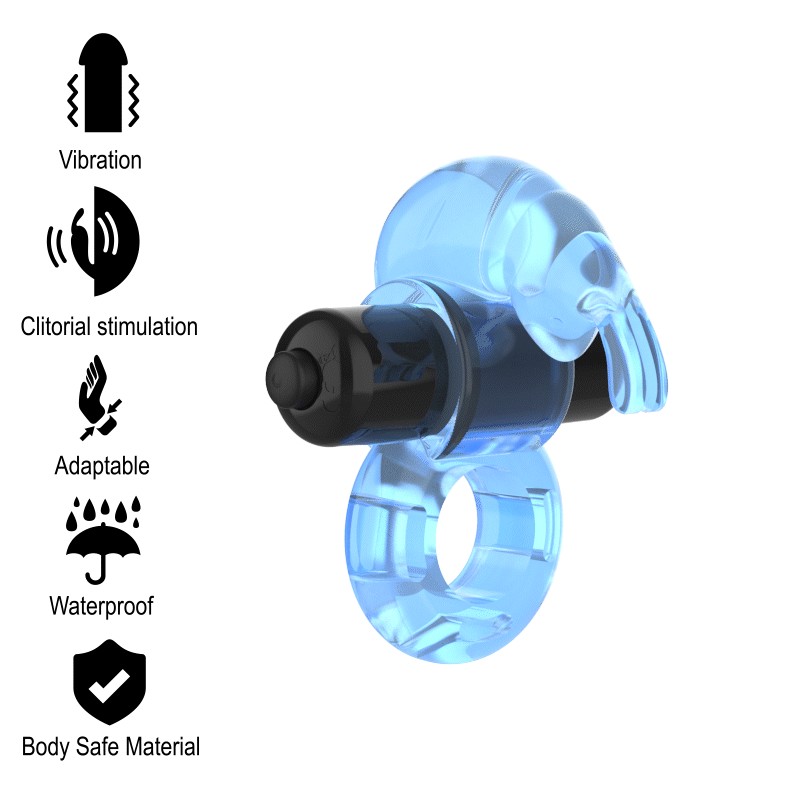 INTENSE FRY ANILLO VIBRADOR AZUL