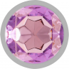 INTENSE PLUG ANAL METAL ALUMINIO CON CRISTAL VIOLETA TALLA S