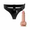 PRETTY LOVE HARNESS BRIEFS ARNeS UNIVERSAL CON DILDO JERRY 218 CM NATURAL