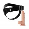 PRETTY LOVE HARNESS BRIEFS ARNeS UNIVERSAL CON DILDO JERRY 218 CM NATURAL