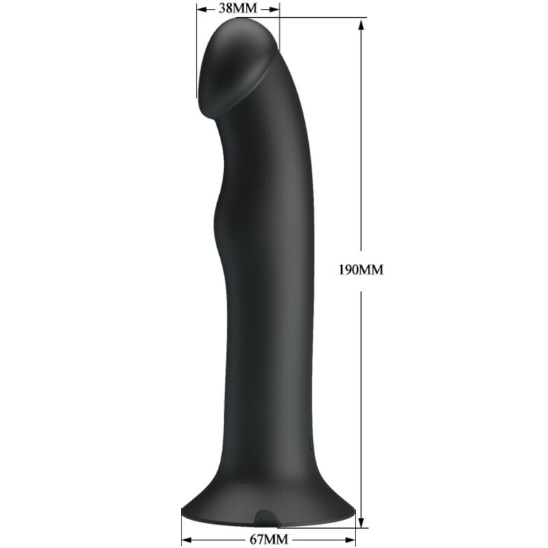 PRETTY LOVE MURRAY VIBRADOR Y SUCCIONADOR DE CLITORIS NEGRO