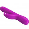 PRETTY LOVE REESE VIBRADOR CON ROTACIoN MORADO