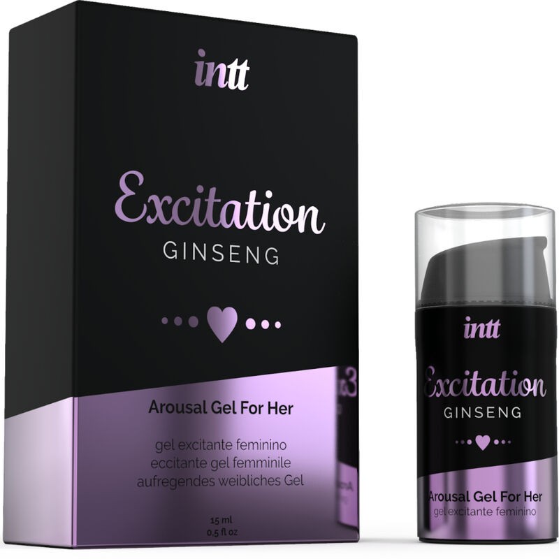 INTT LUBRICANTS GEL ESTIMULANTE Y EXCITANTE iNTIMO CALOR ACTIVADOR DESEO SEXUAL