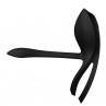 ZALO BAYEK ANILLO VIBRADOR CONTROL REMOTO PAREJAS NEGRO