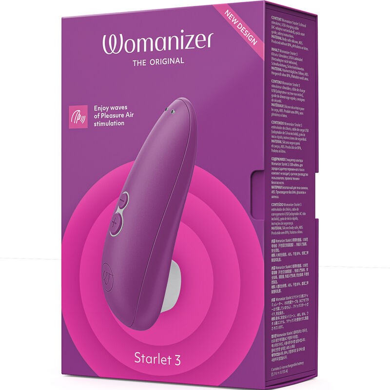 WOMANIZER STARLET 3 ESTIMULADOR CLiTORIS VIOLETA