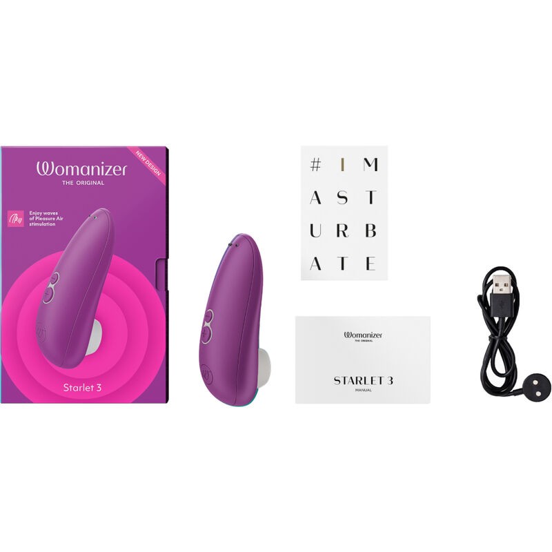 WOMANIZER STARLET 3 ESTIMULADOR CLiTORIS VIOLETA