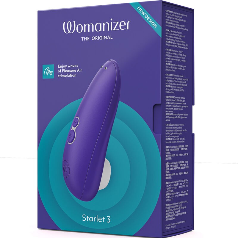 WOMANIZER STARLET 3 ESTIMULADOR CLiTORIS INDIGO