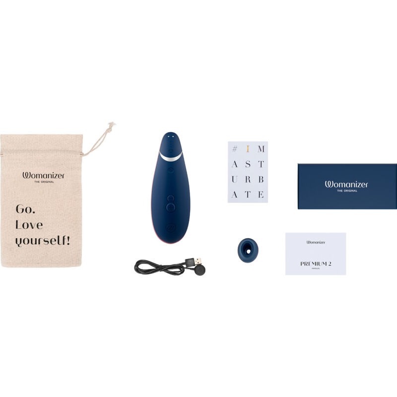 WOMANIZER PREMIUM 2 ESTIMULADOR DE CLiTORIS ARaNDANO