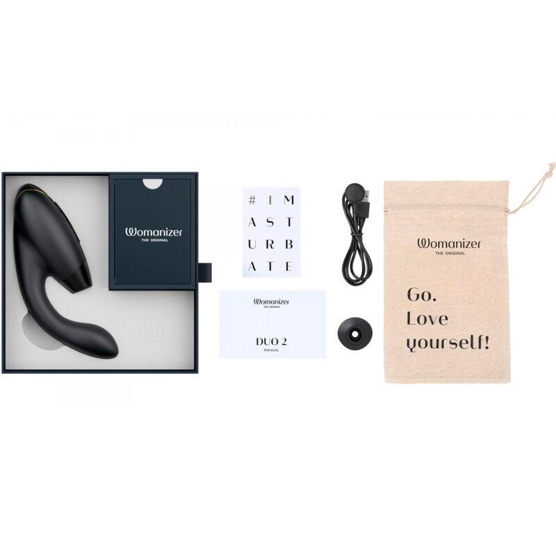 WOMANIZER DUO 2 ESTIMULADOR NEGRO