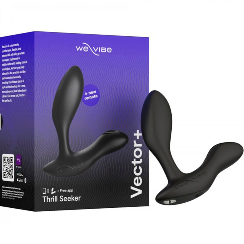 WE VIBE VECTOR MASAJEADOR DE PRoSTATA NEGRO