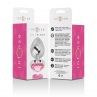 INTENSE PLUG ANAL METAL ALUMINIO CORAZoN ROSA TALLA S